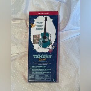 American Girl Doll with Blue Guitar